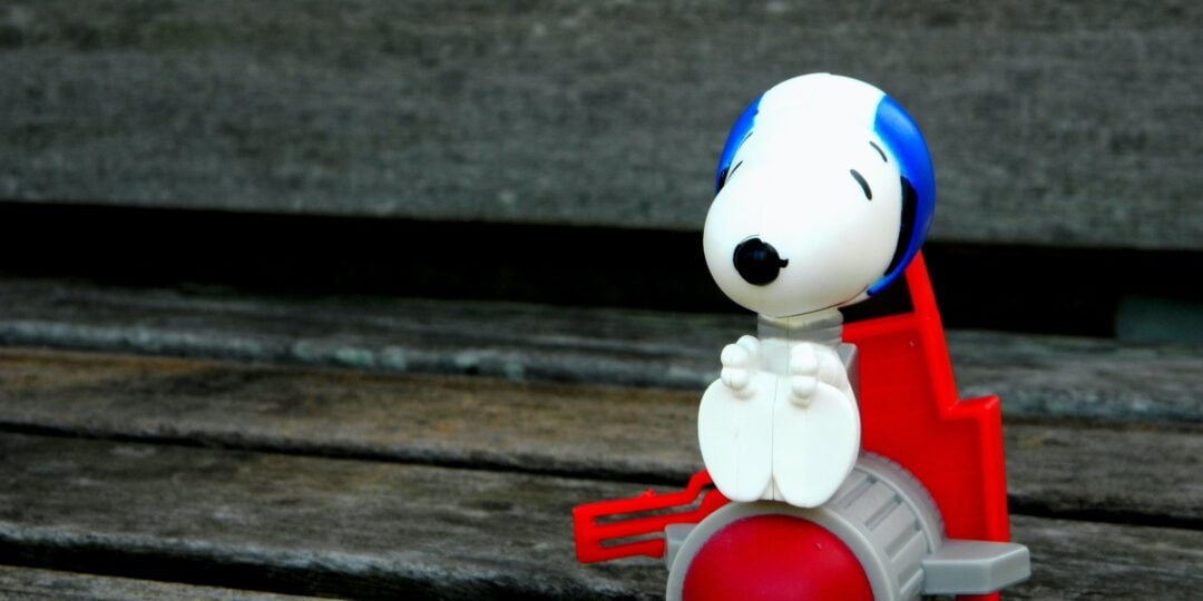 jouets anciens snoopy