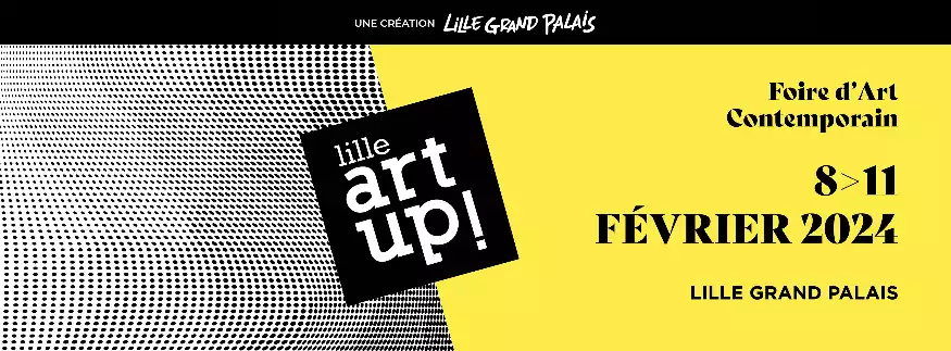 flyer Lille art up février 2024