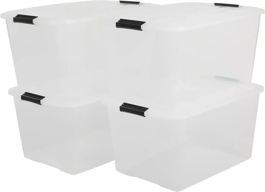 bac en plastique pour déménagement