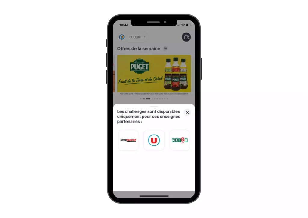 challenges sur coupon network, l'application de remboursement des courses, bons de réduction sur mobile