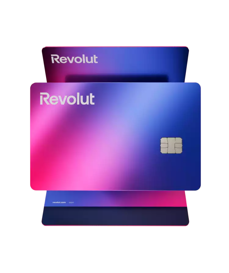 exemple de carte bancaire, parrainage revolut