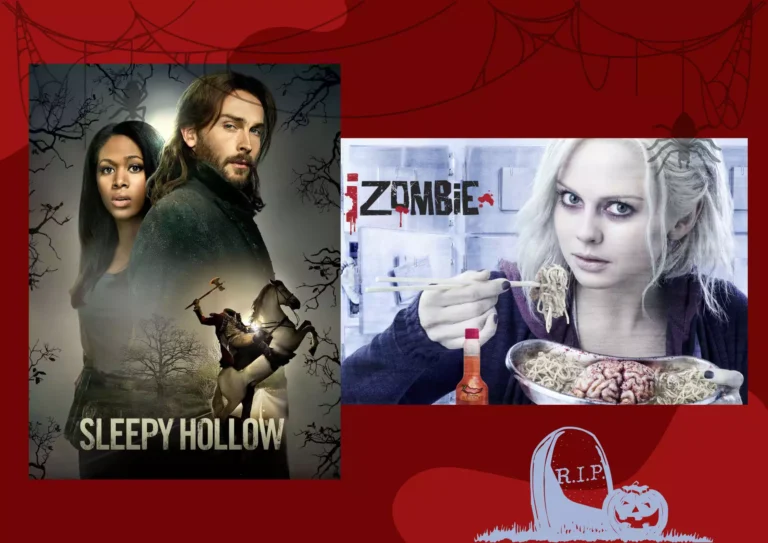 séries d'halloween style policière enquête : I Zombie et Sleepy Hollow